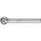 Pferd HICOAT Carbide Bur - Ball, ALU cut - 3/8" x 5/16" x 1/4" shank - SD-3, HC-NFE Coating 24570 - alternate 1